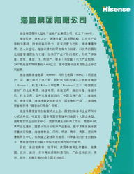 诚信铸就品质 2008年质量月海信集团引领行业自律